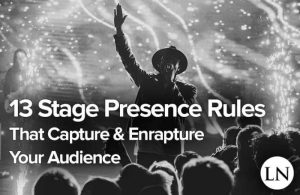 Stage presence improve performer tips music